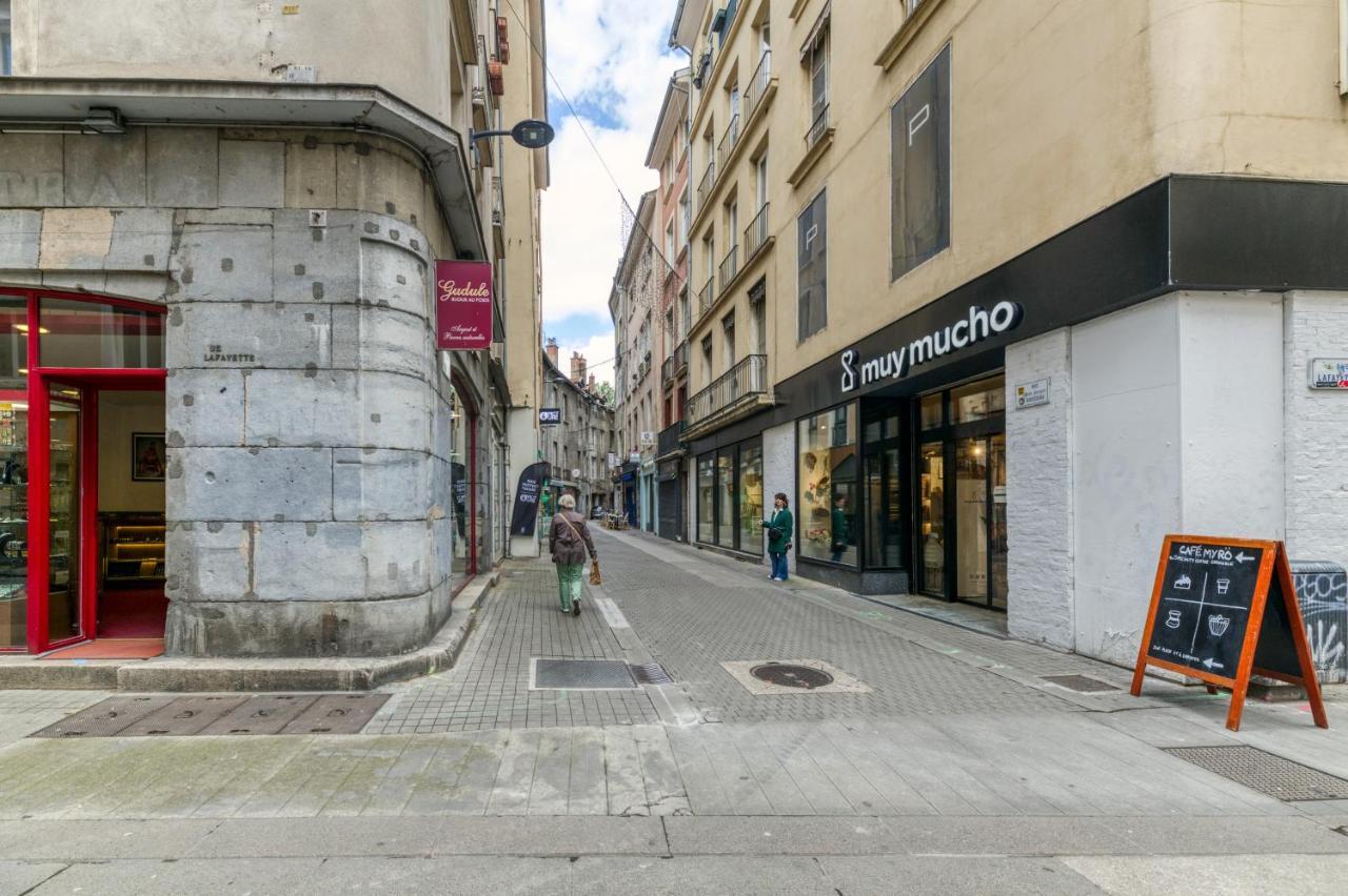 L'Elegance- Centre Historique- Confort- Netflix- Marche Frais Et Local Grenoble Bagian luar foto